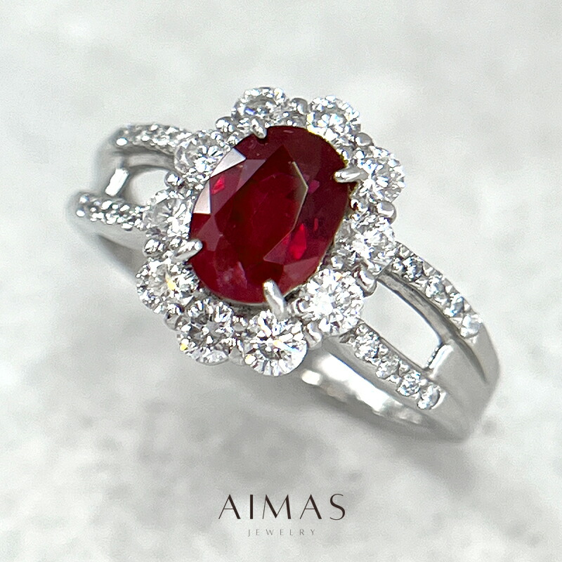 楽天市場】【ｾｰﾙ】ルビー 1.564ct リング 12号 PT900 プラチナ