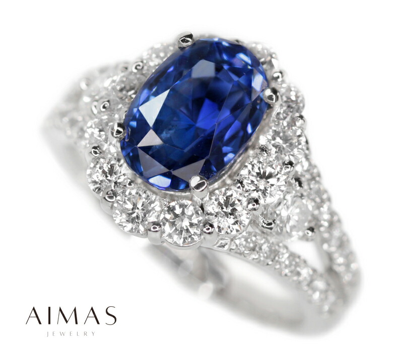 楽天市場】スリランカ産非加熱コーンフラワーブルーサファイア 3.44ct