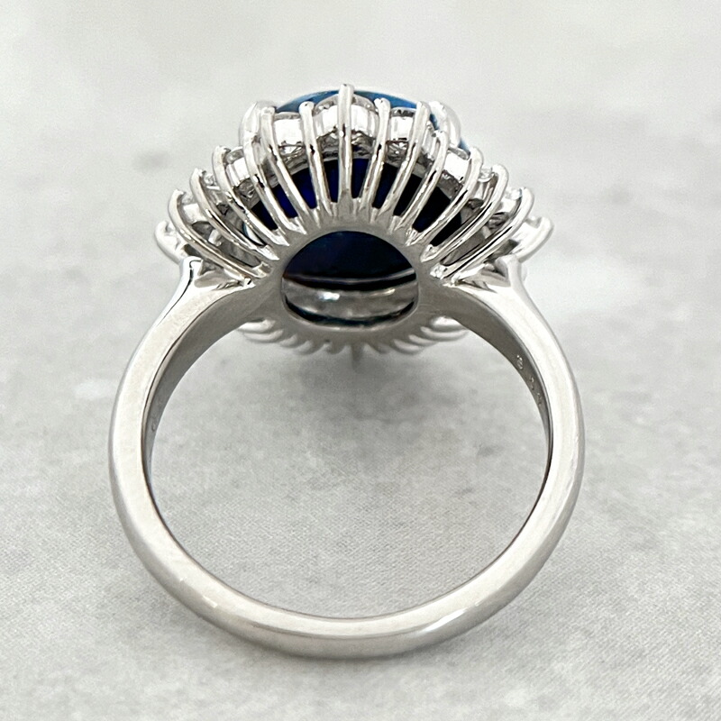 楽天市場】ブラックオパール 3.67ct リング 12号 PT900 プラチナ 指輪