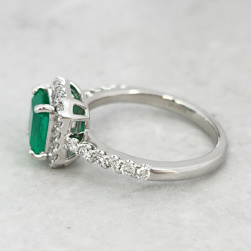 楽天市場】【ｾｰﾙ】エメラルド 1.15ct リング 12号 PT900 プラチナ 指輪