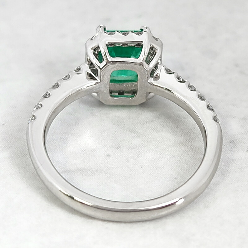 楽天市場】【ｾｰﾙ】エメラルド 1.15ct リング 12号 PT900 プラチナ 指輪