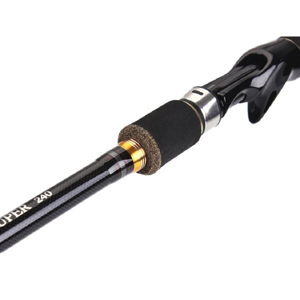 楽天市場】【楽天1位達成】トラベルロッド ブラック スピニング用