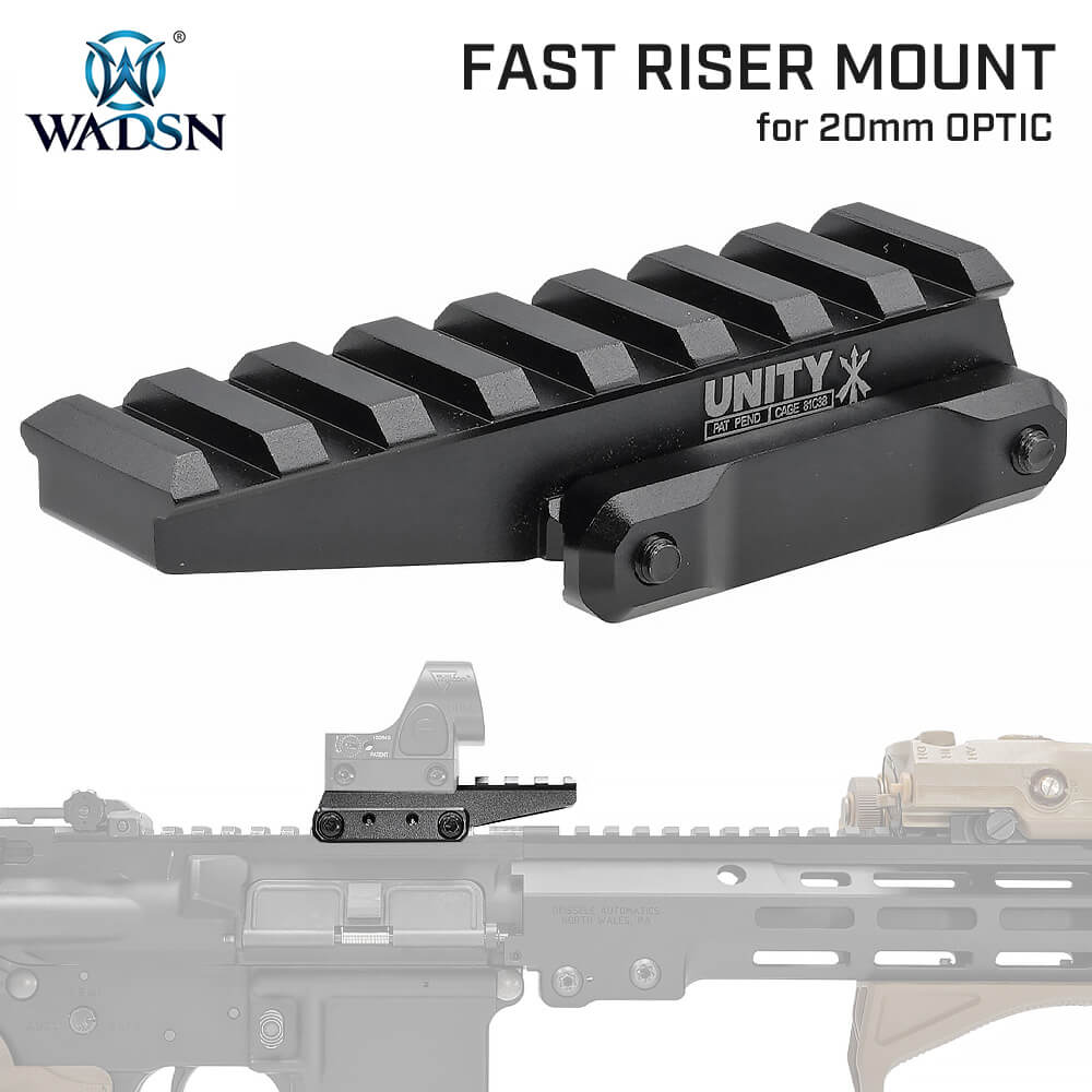 楽天市場】【 WADSN 製 】UNITY FAST RISER MOUNT レプリカ 20mmレール