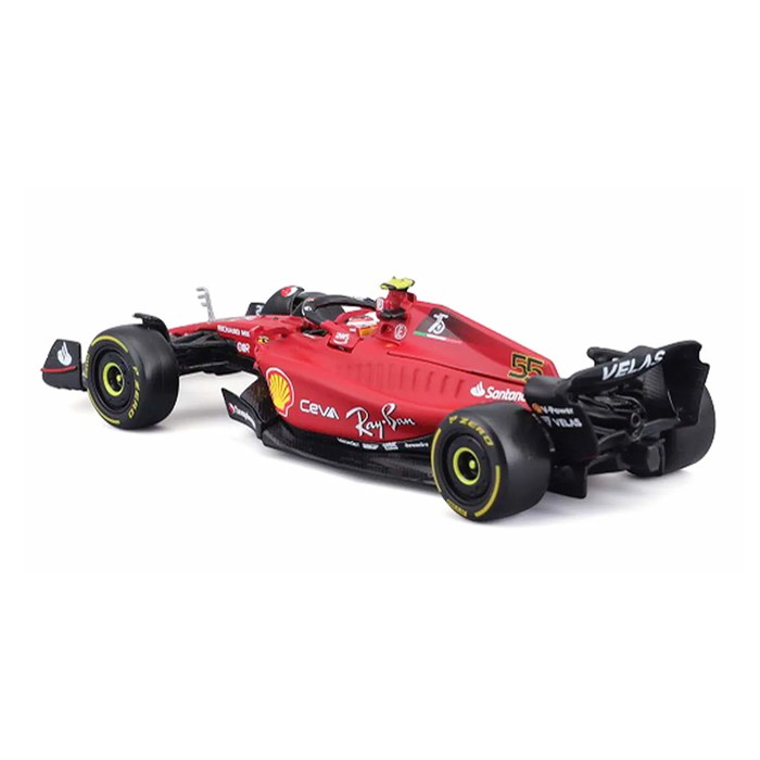 楽天市場】ミニカー 1/43 SフェラーリF1-75 2022 ＃55 サインツ