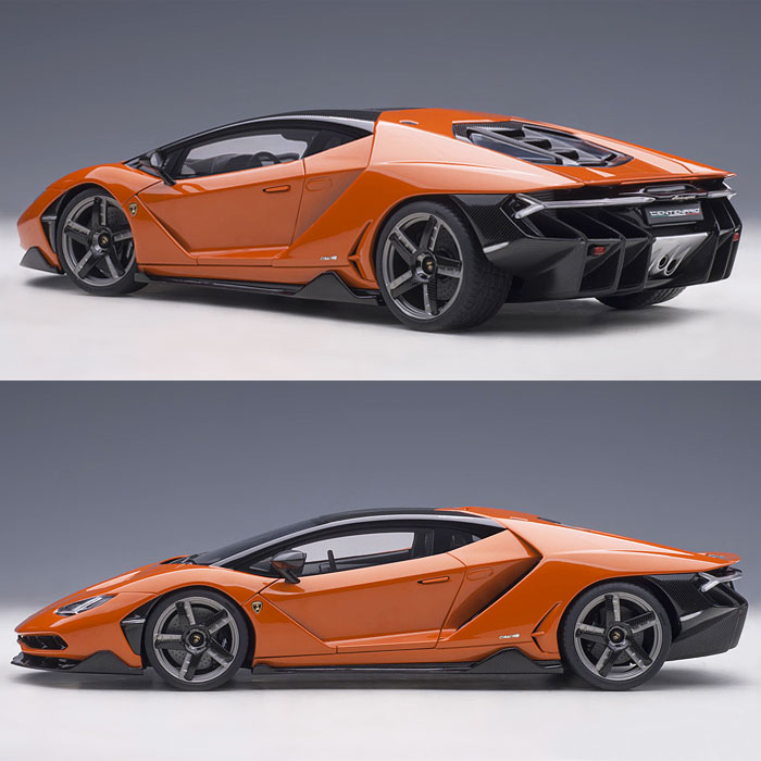 楽天市場】ミニカー 1/18 ランボルギーニ チェンテナリオ パール