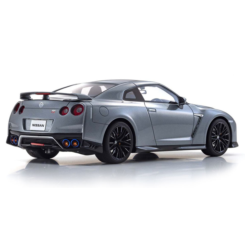 楽天市場】ミニカー 1/18 日産 GT-R 2020 グレー 京商 サムライ nissan