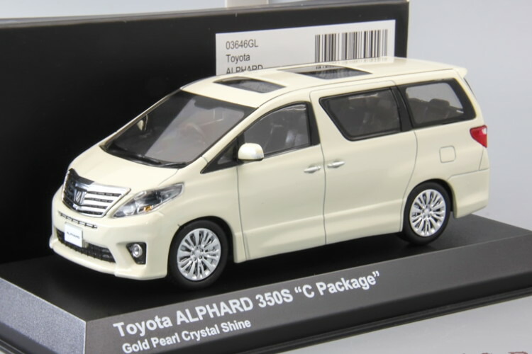 楽天市場】京商 1/43 トヨタ アルファード 350S CパッケージKyosho 1