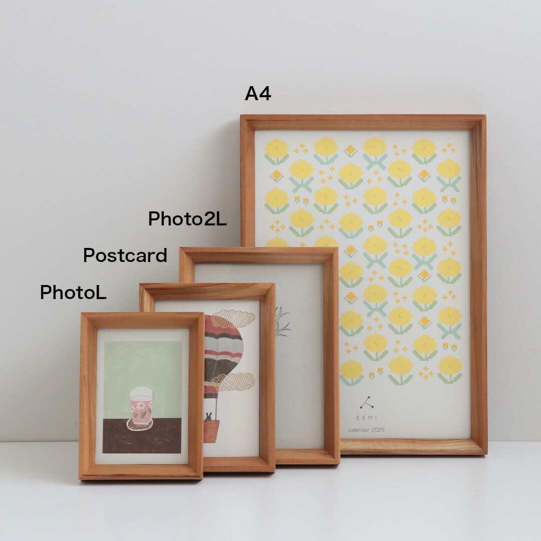 楽天市場】木製 フォトフレーム Vシリーズ [ L判 / ポストカード / 2L