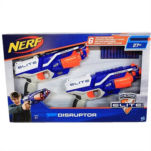 楽天市場】【NERF】 ナーフ Nストライク エリート ディスラプター 2丁