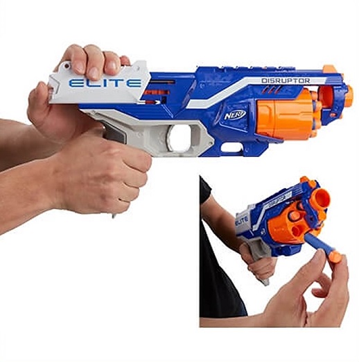 楽天市場】【NERF】 ナーフ Nストライク エリート ディスラプター 2丁