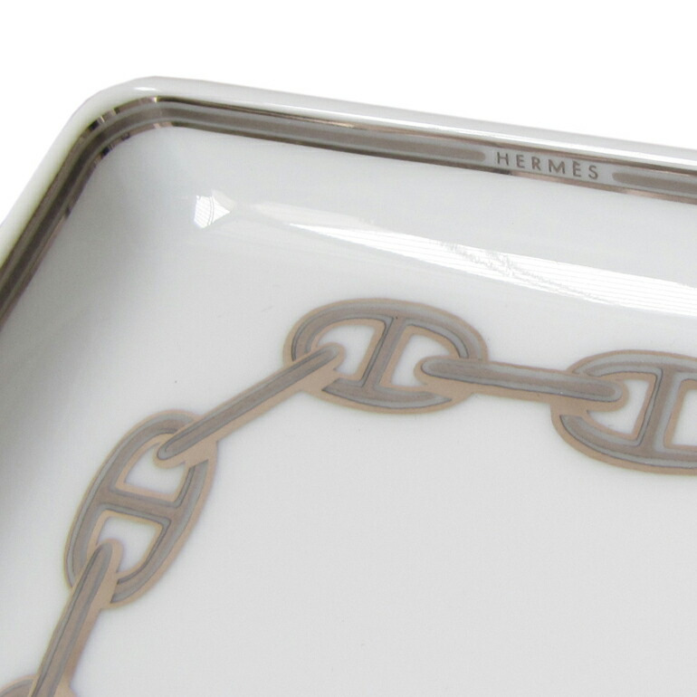 楽天市場】エルメス HERMES シェーヌダンクル プラチナ 004189P 16cm