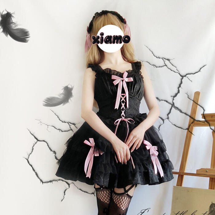 楽天市場】ロリータ ワンピース ジャンパースカート 甘ロリ ギャル