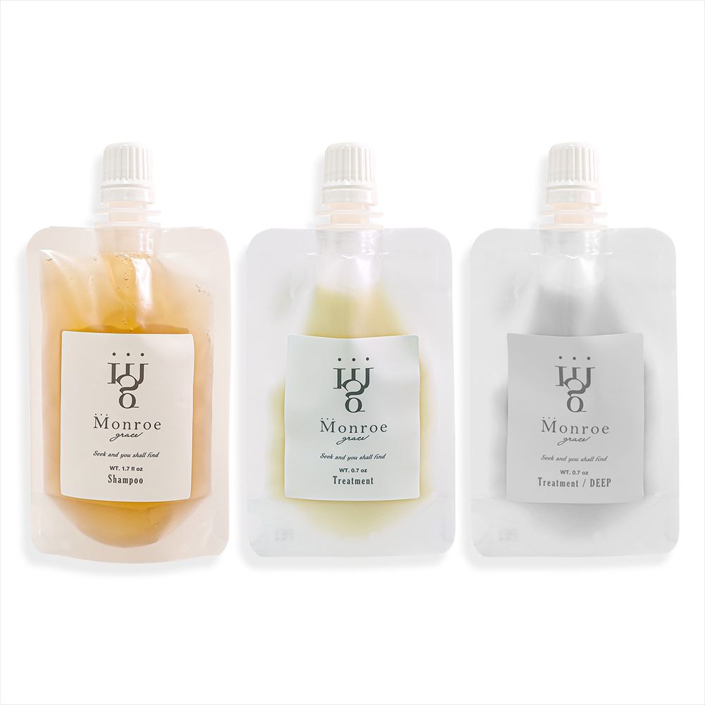 楽天市場】モンローグレイス 3種セット シャンプー トリートメント