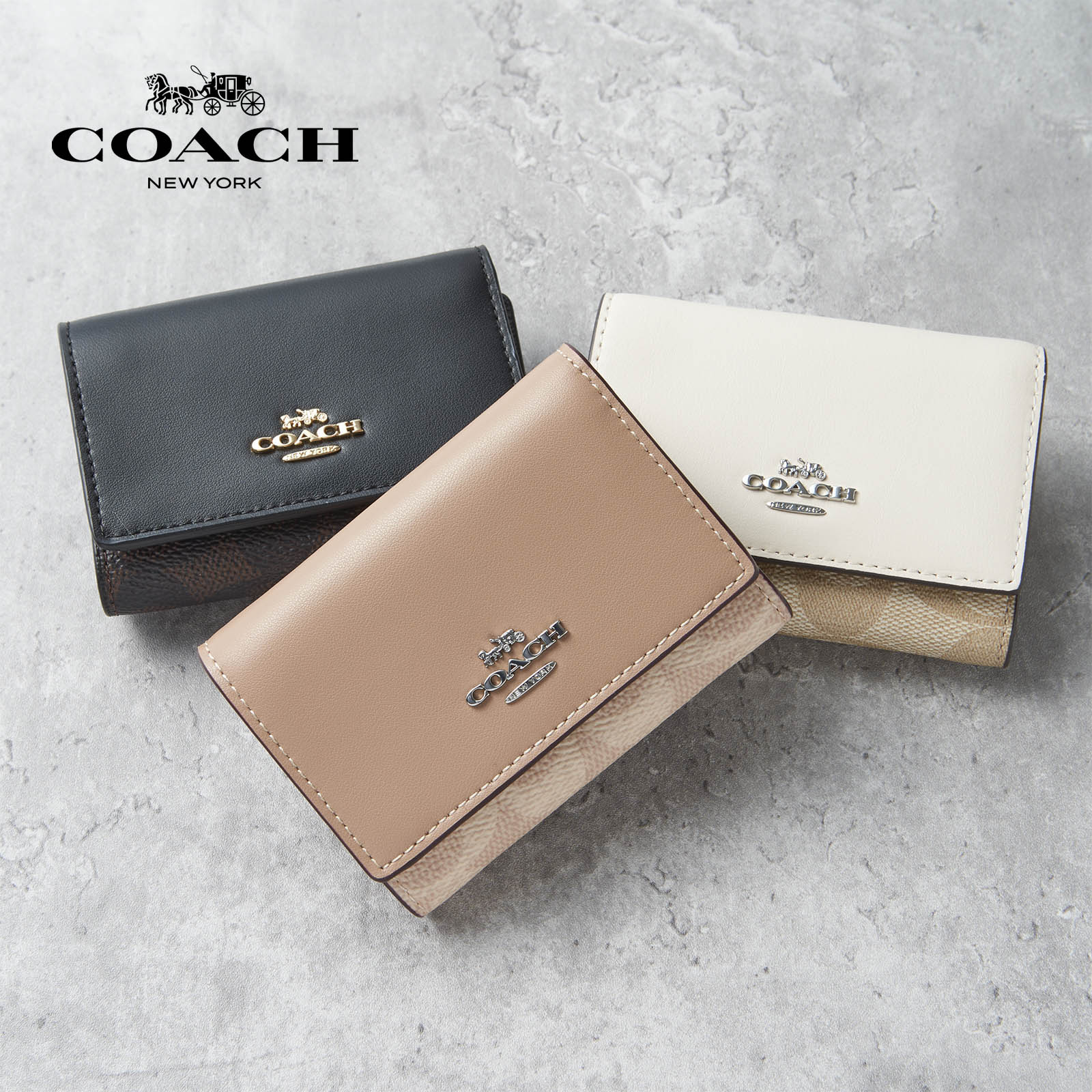 コーチ(COACH) ミニ財布 三つ折り財布 | 通販・人気ランキング - 価格.com