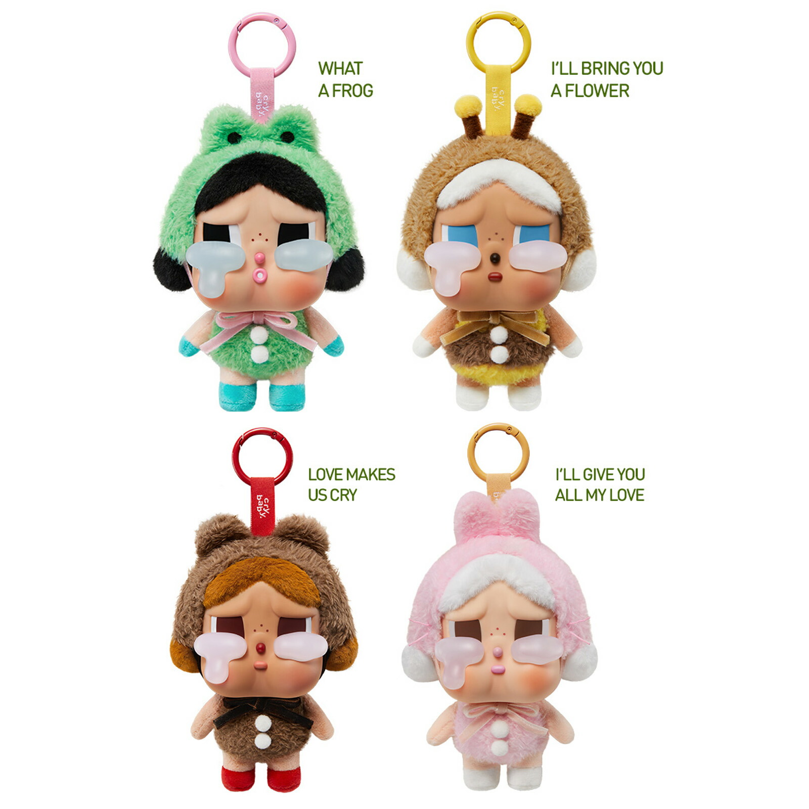 楽天市場】【 正規品・即納】POPMART CRYBABY Crying Again シリーズ