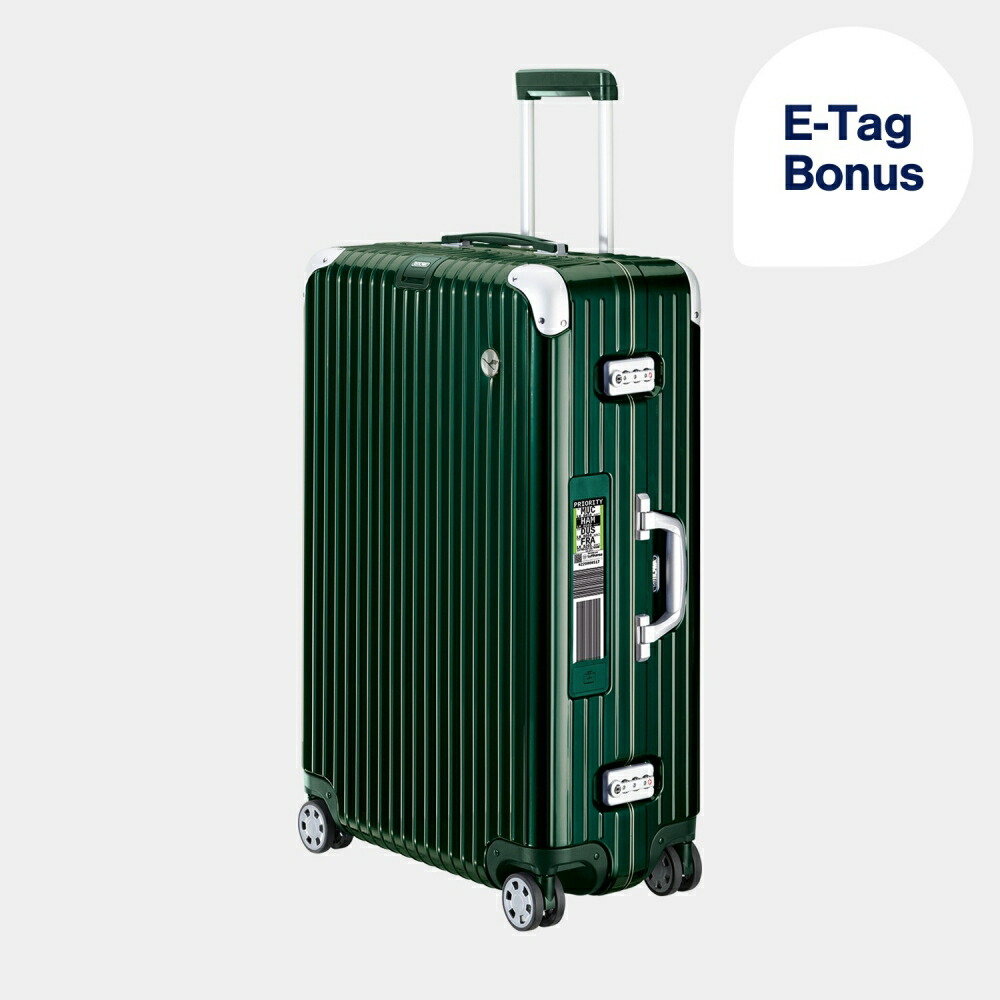 楽天市場】[正規品]送料無料 5年保証付き RIMOWA 86.5L ルフトハンザ