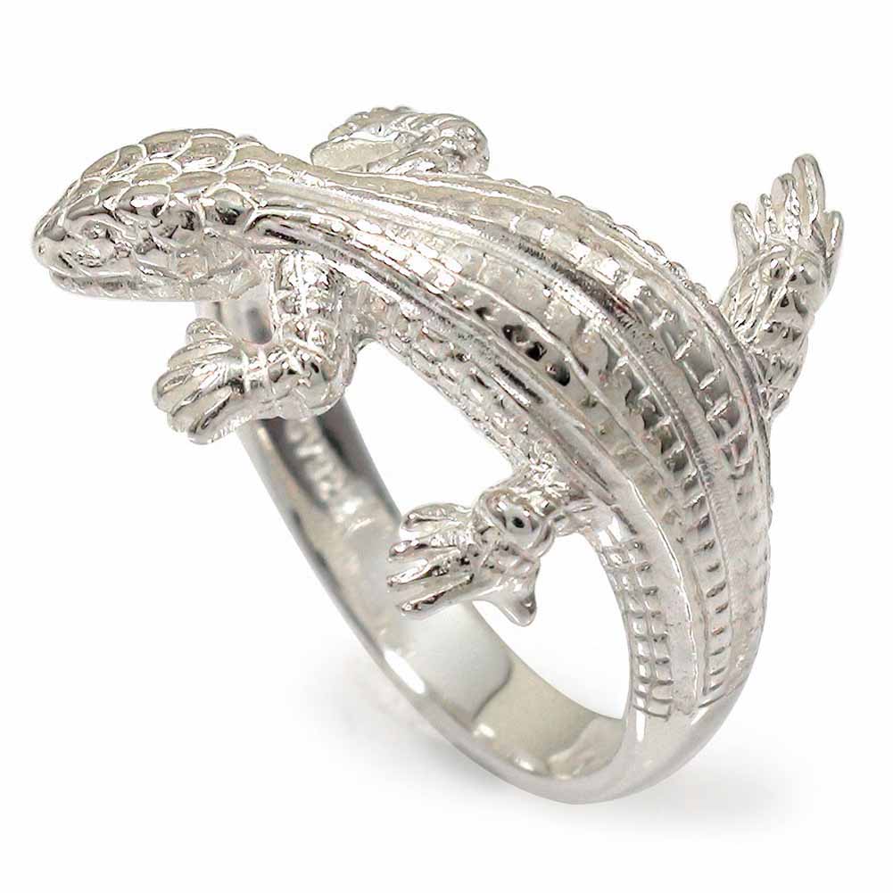 楽天市場】リング 指輪 トカゲ シルバー925 メンズ ユニセックス