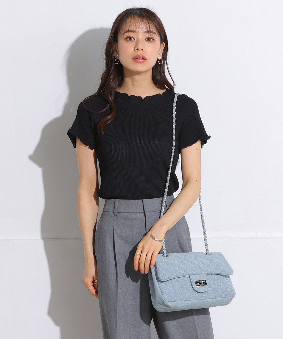 楽天市場】2WAY キルティング チェーン ショルダーバッグ ショルダー