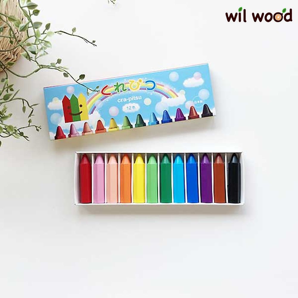 楽天市場】クレヨン くれぴつ (スリーブ箱入り) 12色 | 誕生日