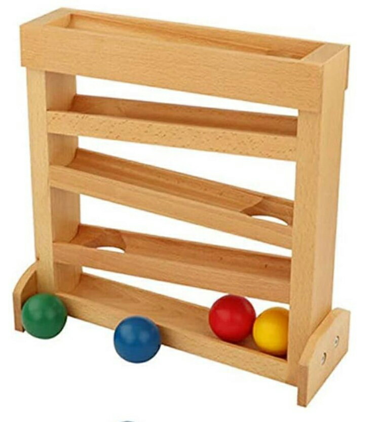 楽天市場】知育玩具 ボールトラッカー幼児初期開発玩具モンテッソーリ