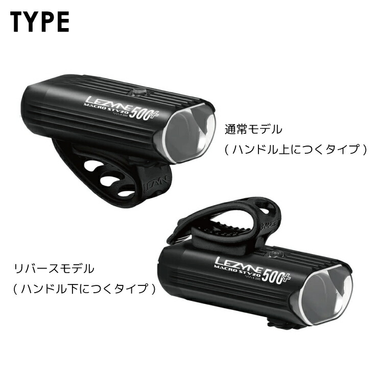 楽天市場】LEZYNE レザイン MACRO StVZO 500+ フロントライト 最大500