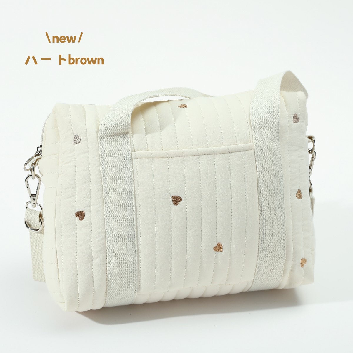 楽天市場】マザーズバッグ キルティングバッグ ハートキルティング