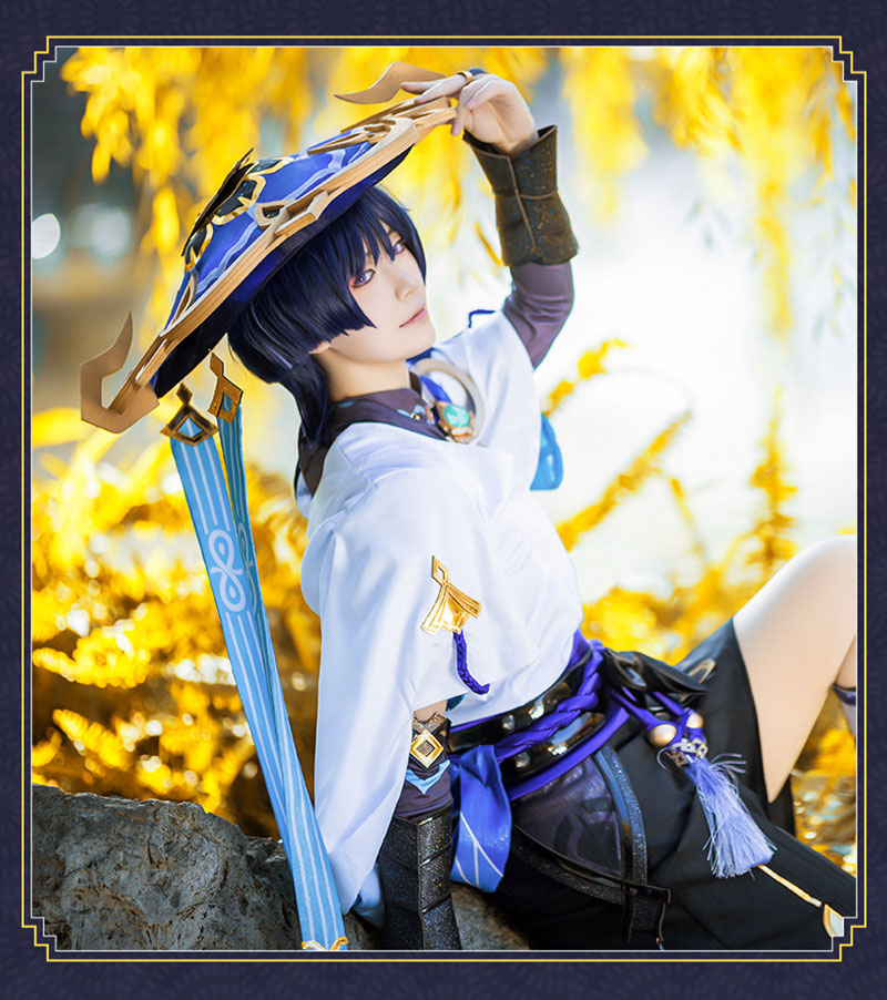 楽天市場】原神 Genshin スカラマッシュ 放浪者 ウィッグ かつら 制服