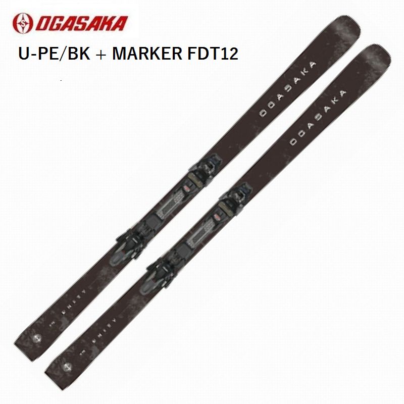 楽天市場】オガサカ スキー板 2026 OGASAKA ユニティ U-PE/BK + MARKER