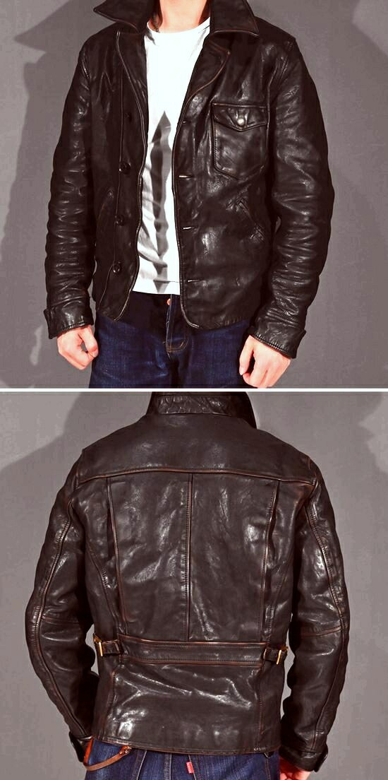 楽天市場】少量生産 革ジャン本革 馬革 ホースハイドメンズ レザー