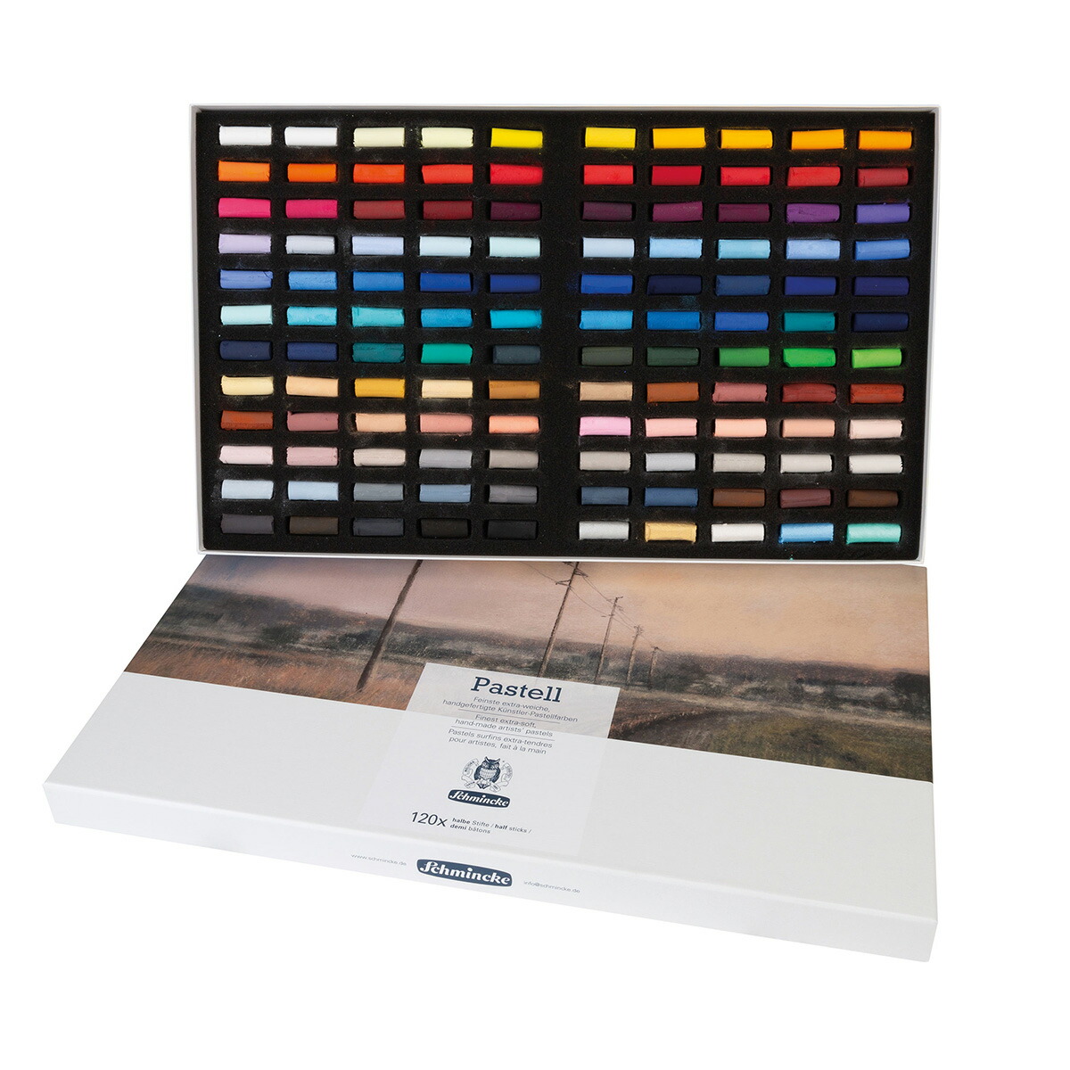 楽天市場】ソフトパステル120色セット（ハーフスティック） セット