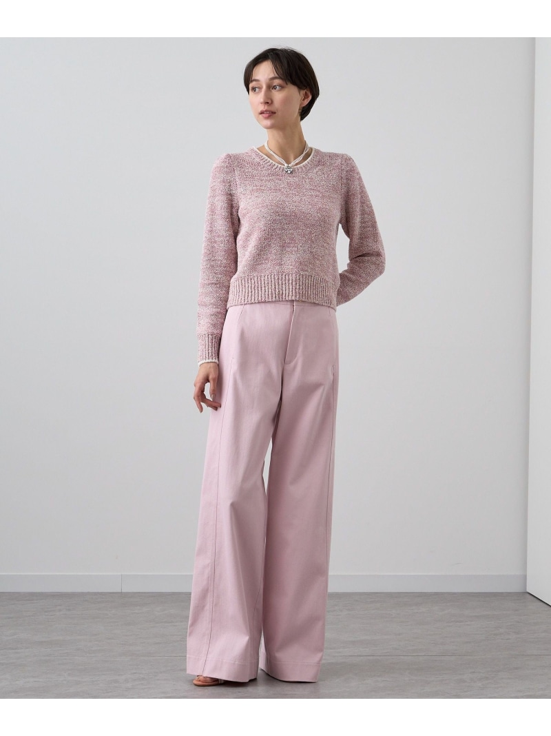 楽天市場】ラメブークレクルーネック プルオーバー ANAYI アナイ