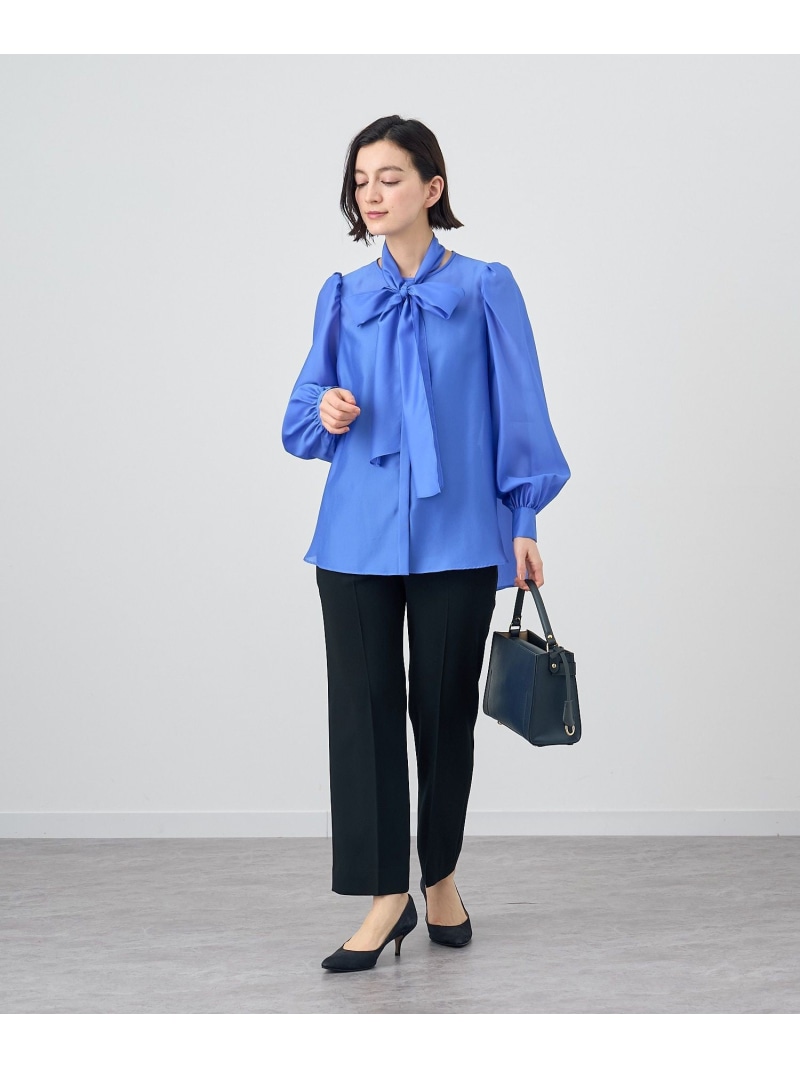 楽天市場】【Eternal Line 2025】シアーオーガンジーボウタイ ブラウス