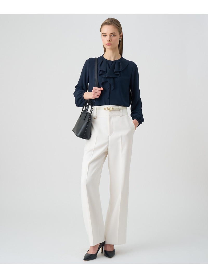 楽天市場】【Eternal Line 2025】ジョーゼットカラミラッフル ブラウス