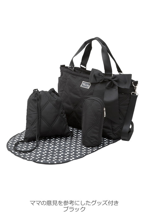 楽天市場】ママバッグ THEATHEA SASHA 2WAYマザーズバッグ4点セット