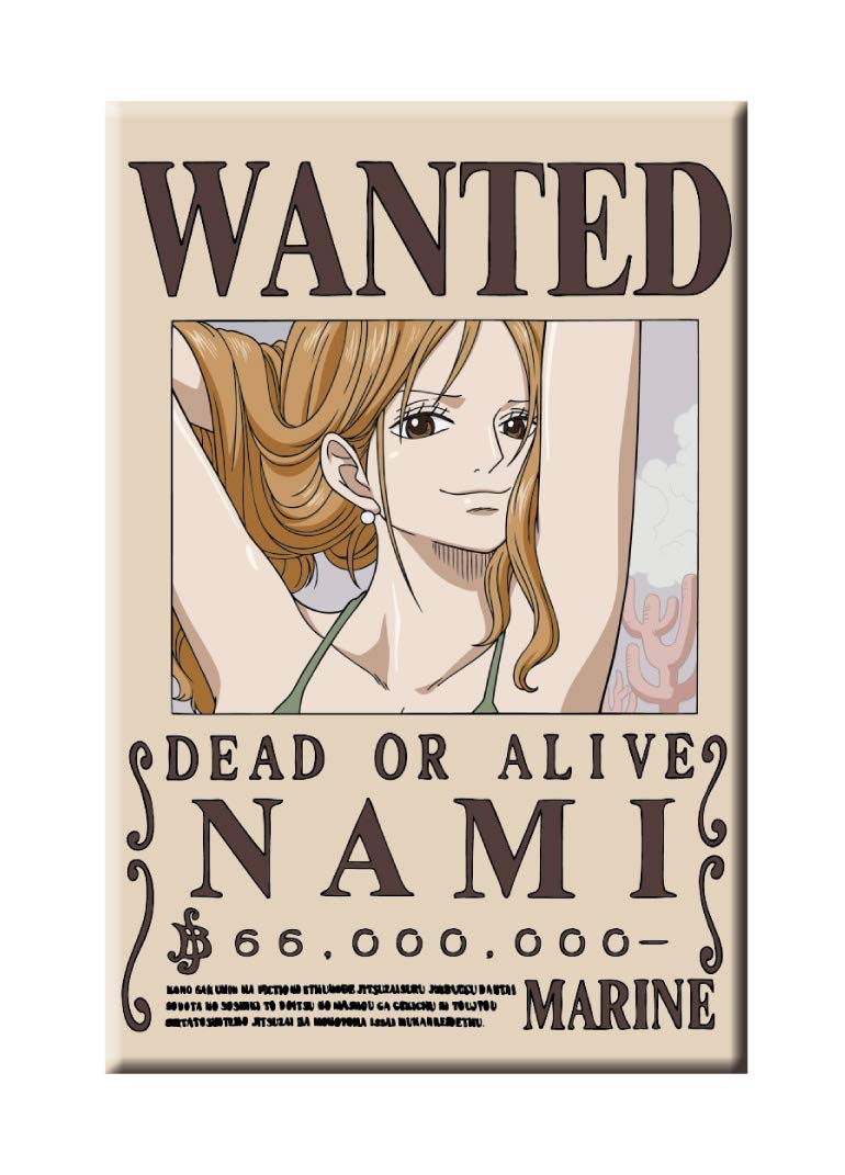 楽天市場】ONE PIECE ワンピース 手配書缶バッジ ナミ 単品 缶バッジ