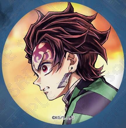 楽天市場】鬼 滅 の 刃の缶バッチの通販