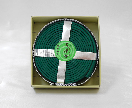 楽天市場】【渦巻線香】【糸付タイプ】カメヤマ「五浄香 10巻き入り