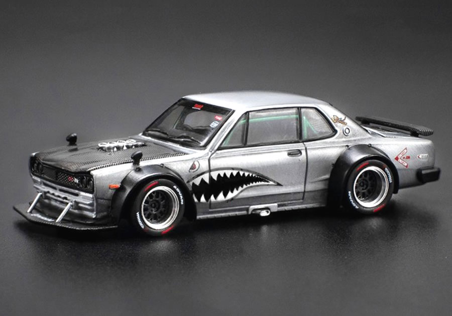 楽天市場】POP RACE x Enigma 1/64 日産 スカイライン KPGC10 GT-R