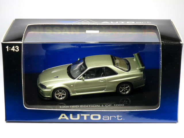オートアート 1/43 スカイライン GT-R V-SPECII (模型) 価格比較