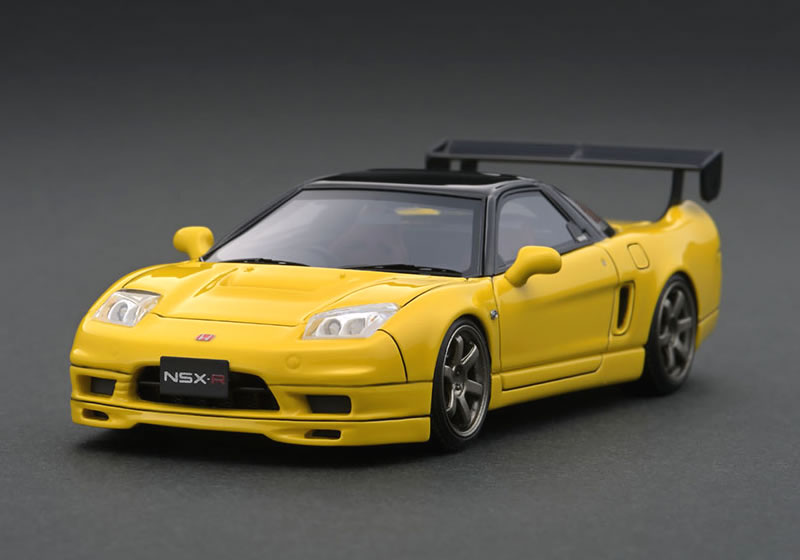 楽天市場】ignition model 1/43 ホンダ NSX-R (NA2) イエロー (TE37 18