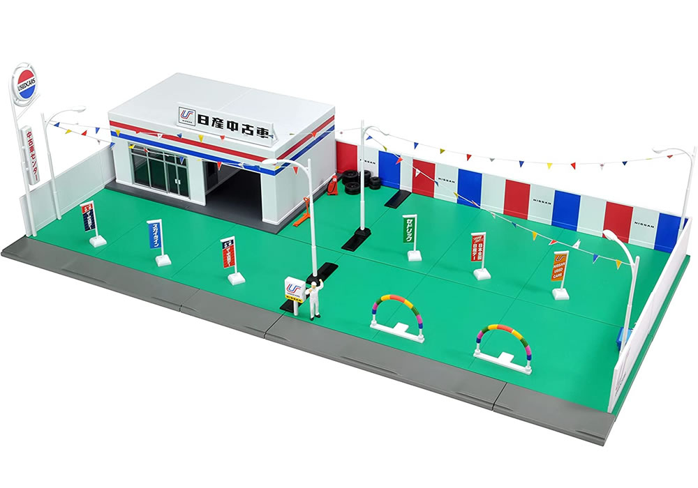 楽天市場】トミカラマヴィンテージ 04d 中古車店 (日産中古車) : カー