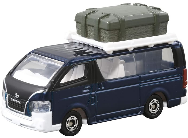 楽天市場】【単品】トミカ トヨタ ハイエース キャンプ仕様 ルーフ