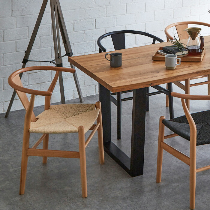 楽天市場】ダイニングチェア 北欧風 和モダン 肘付き Yチェア リ