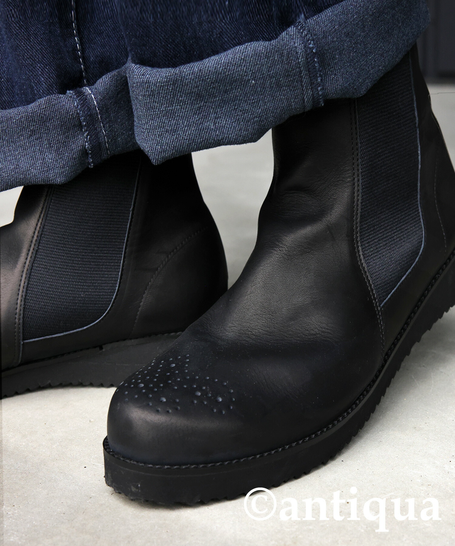 楽天市場】本革 日本製 サイドゴアブーツ メンズ 靴 送料無料・メール