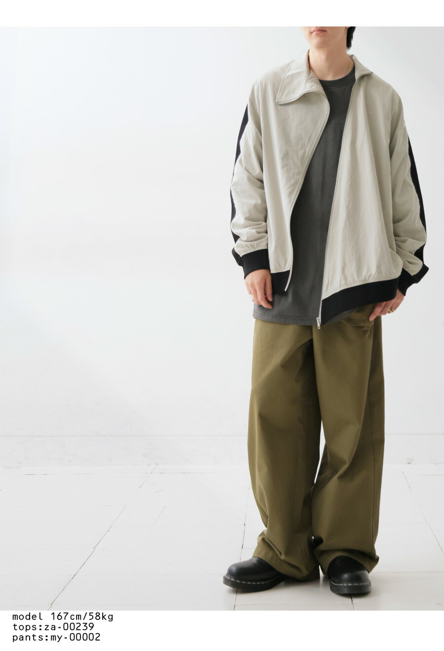 楽天市場】斜めジップ 配色ライン ブルゾン メンズ 羽織り 送料無料