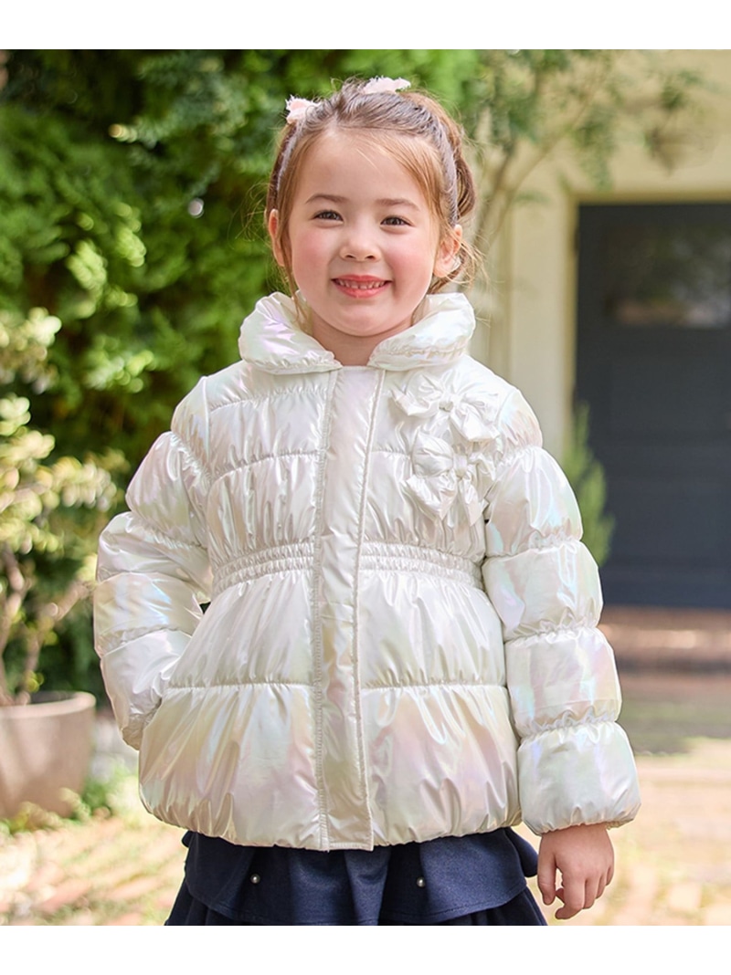 楽天市場】【SALE／50%OFF】パール調×フリースボア中綿コート ANY KIDS