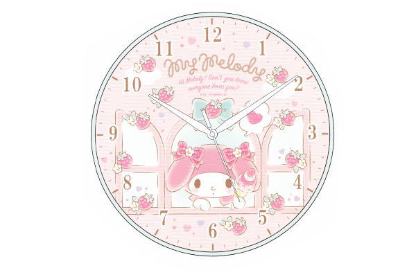 楽天市場】【サンリオキャラクター】ウォールクロック【マイメロディ