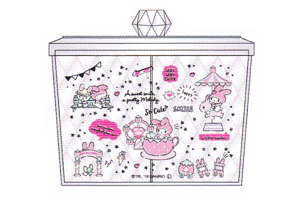 楽天市場】【サンリオキャラクター】キラキラスクエア小物入れ【マイ