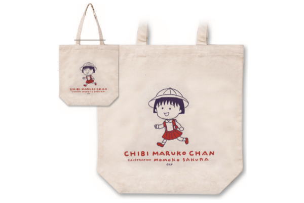 楽天市場】【ちびまる子ちゃん】帆布トートバッグ【原画まる子