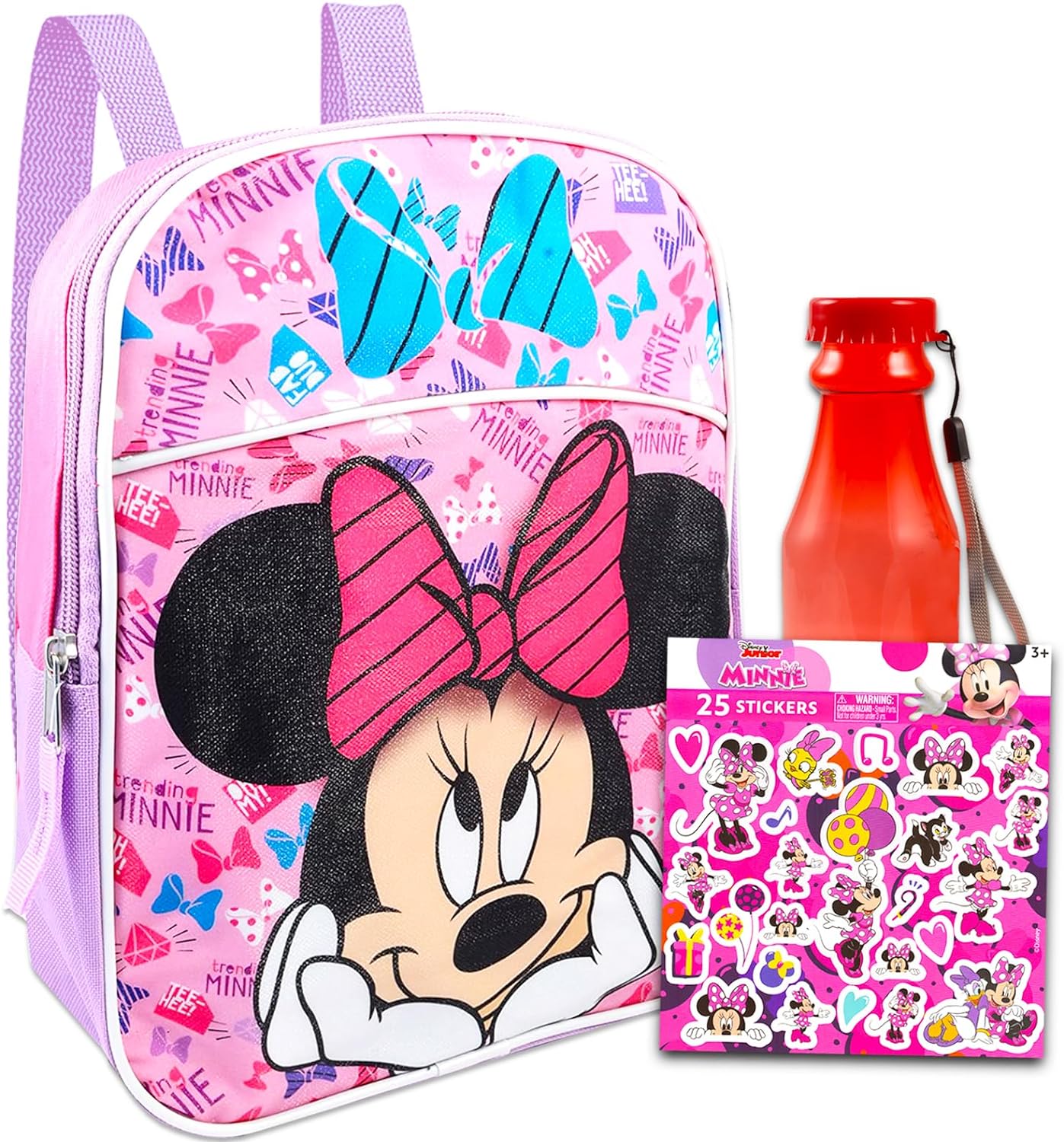 楽天市場】ディズニー キッズリュック ミニーフェイスの通販